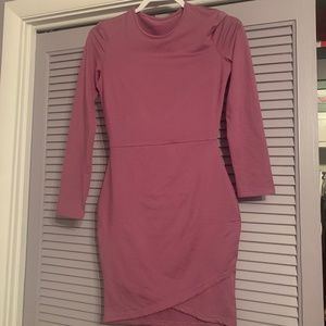Bodycon Wrap Mini Dress